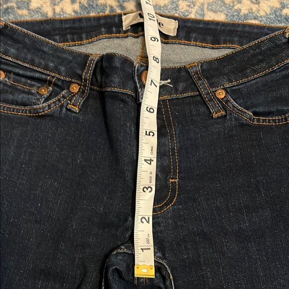 Acne Studios Kek Soft Raw Blue Skinny Distressed Jeans Contemporary - Picture 11 of 12